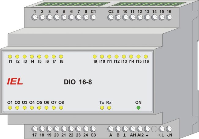Ulazno izlazni modul DIO 16-8