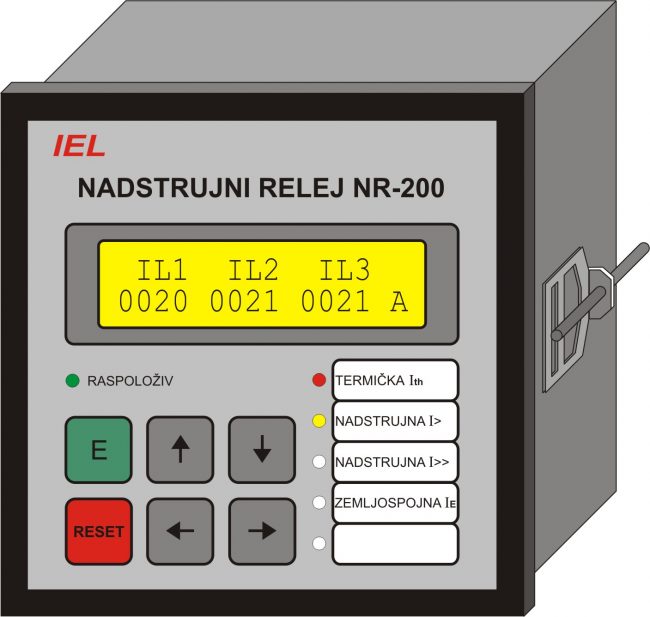 Nadstrujni relej NR-200