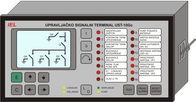 Upravljačko signalni terminal UST-10Gc